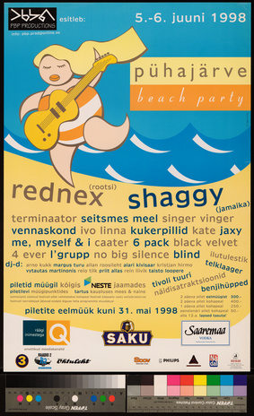 Pühajärve beach party 1998 