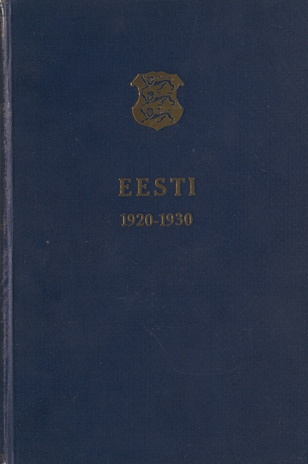 Eesti 1920-1930 : arvuline ülevaade