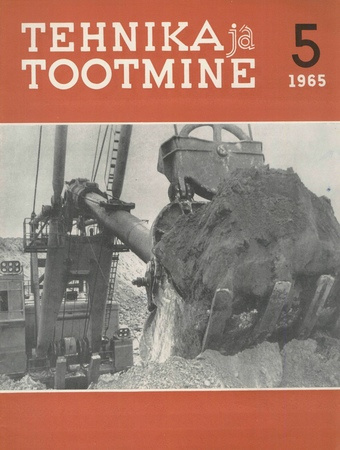Tehnika ja Tootmine ; 5 1965-05