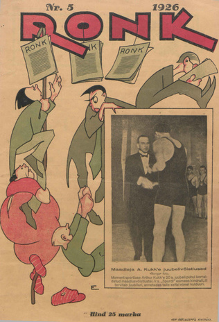 Ronk : perekonna ja noorsoo ajakiri ; 5 (124) 1926-02-06