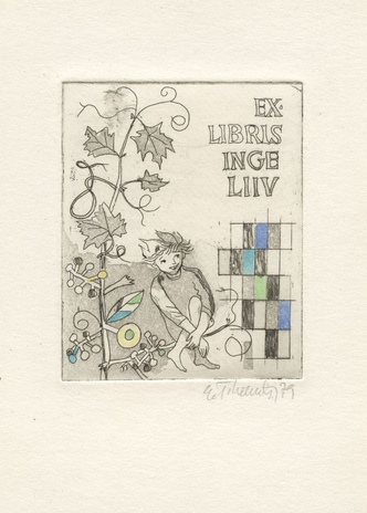 Ex-libris Inge Liiv 