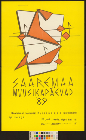 Saaremaa muusikapäevad '89