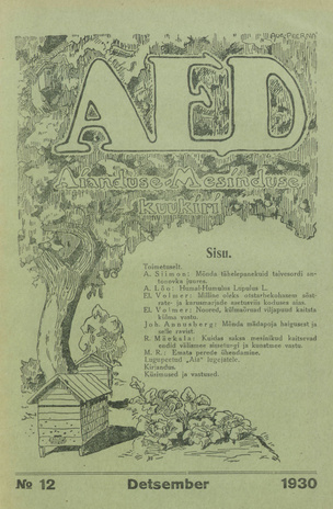 Aed : aianduse ajakiri ; 12 1930-12