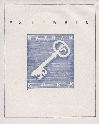 Ex libris Nathan Kukk 
