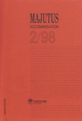 Majutus : kuubülletään = Accommodation : monthly bulletin ; 2 1998-04