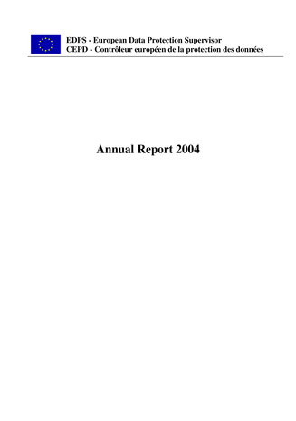 Annual report ; 2004