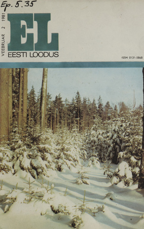 Eesti Loodus ; 2 1981-02