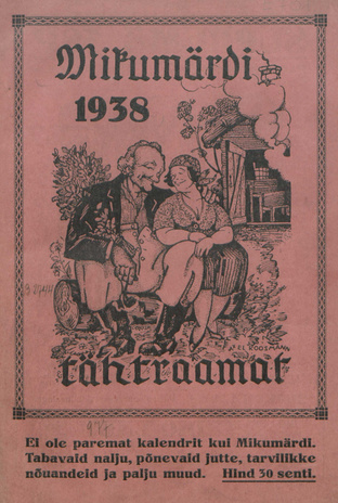Mikumärdi tähtraamat 1938 ; 1937