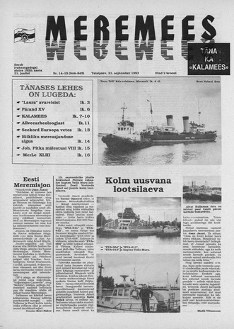 Eesti Meremees ; 14-15 1993