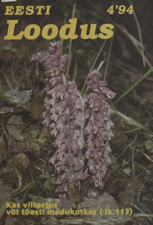 Eesti Loodus ; 4 1994-04