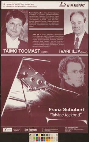 Taimo Toomast, Ivari Ilja : Franz Schubert 