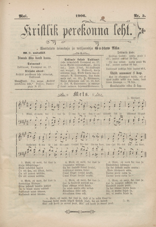 Kristlik Perekonna Leht ; 5 1906-05