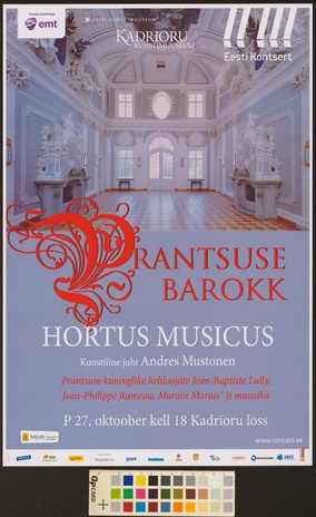 Hortus Musicus : prantsuse barokk 