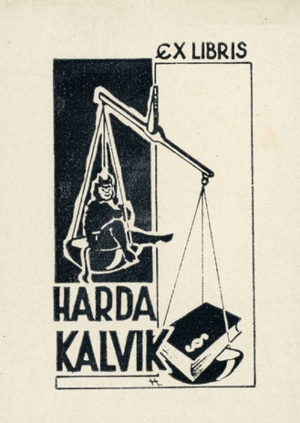 Ex libris Harda Kalvik 