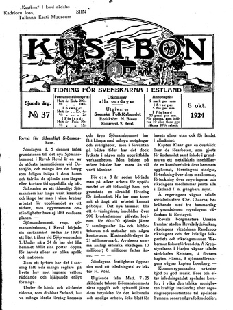 Kustbon ; 37 1924