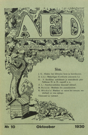 Aed : aianduse ajakiri ; 10 1930-10
