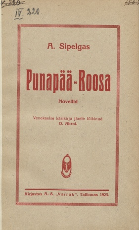 Punapää-Roosa : novellid
