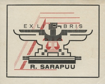 Ex libris R. Sarapuu 