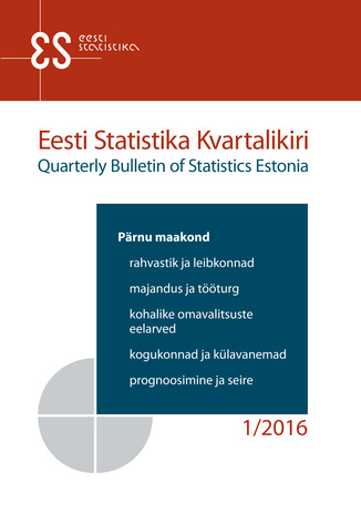 Eesti Statistika Kvartalikiri ; 1 2016