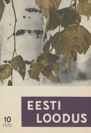 Eesti Loodus ; 10 1970-10