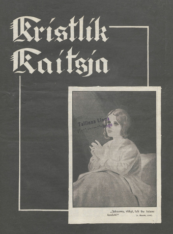 Kristlik Kaitsja : Eesti metodistide häälekandja ; 7-8 1937-06-17