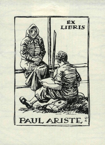 Ex libris Paul Ariste 