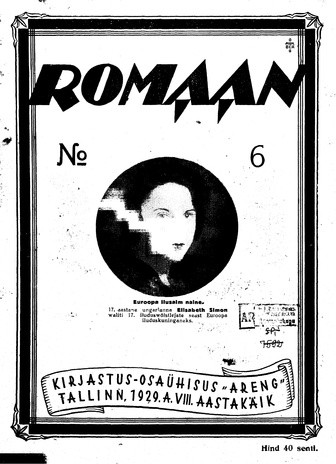 Romaan ; 6 (168) 1929-03