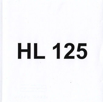 HL 125 : Eesti Muusikafondi heliarhiiv