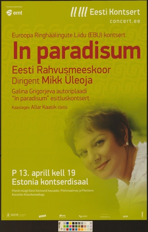 In paradisum : Eesti Rahvusmeeskoor, Mikk Üleoja 