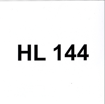 HL 144 : Eesti Muusikafondi heliarhiiv