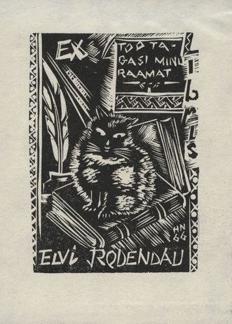 Ex libris Elvi Rodendau 
