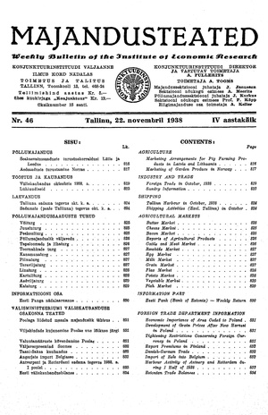 Majandusteated ; 46 1938-11-22