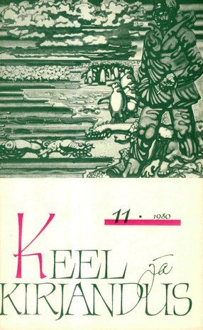 Keel ja Kirjandus ; 11 1980-11