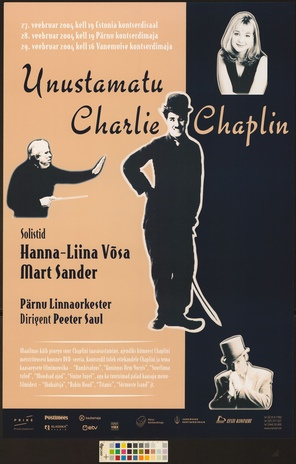 Unustamatu Charlie Chaplin : Hanna-Liina Võsa, Mart Sander