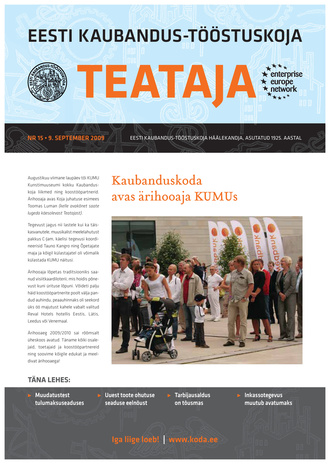 Eesti Kaubandus-Tööstuskoja Teataja ; 15 2009-09-09