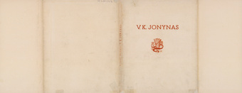 V. K. Jonynas : un xylographe Lithuanien = A Lithuanian wood-engraver = Ein Litauischer Holzschneider  : album