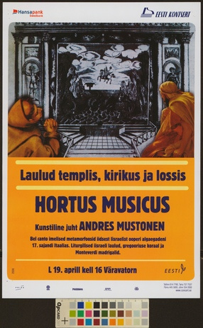 Hortus Musicus : laulud templis, kirikus ja lossis 