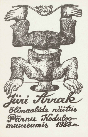 Jüri Arrak : õlimaalide näitus : Pärnu Koduloomuuseumis 1983. a.