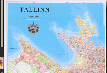 Tallinn : kinnistute kaart 