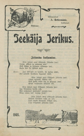 Teekäija : Eesti Baptisti Koguduse Ühenduse häälekandja ; 2 1904-11-28