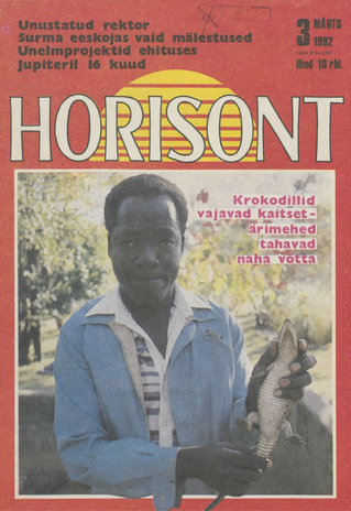 Horisont ; 3 1992-03