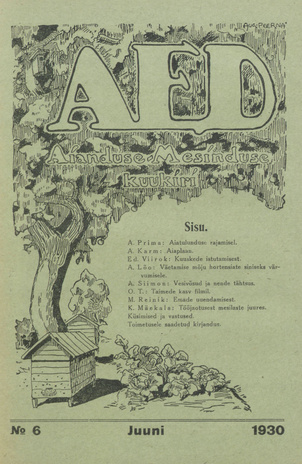 Aed : aianduse ajakiri ; 6 1930-06
