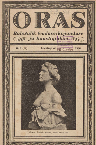 Oras ; 3 (12) 1926