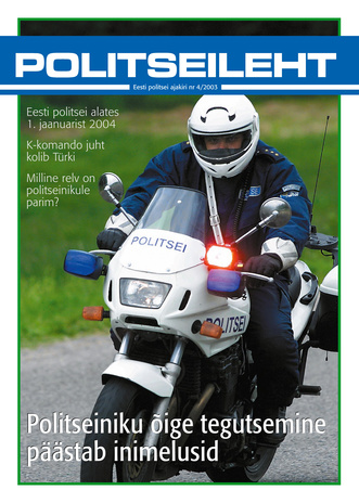 Politseileht ; 4 2003