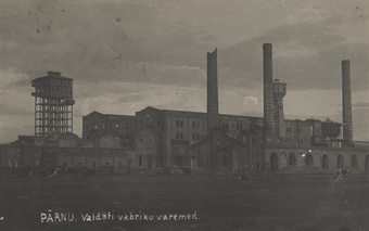 Pärnu Valdofi vabriku varemed