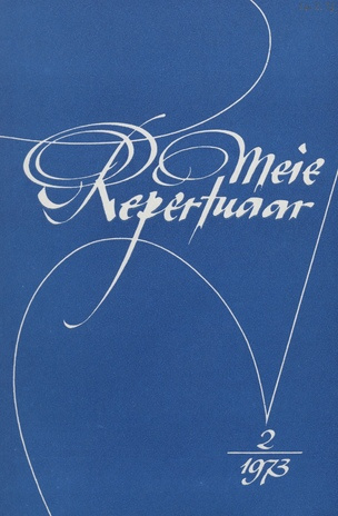 Meie repertuaar : Eesti NSV Rahvaloomingu ja Kultuuritöö Teadusliku Metoodikakeskuse väljaanne ; 2 1973-02