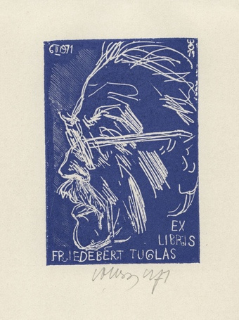 Ex libris Friedebert Tuglas 