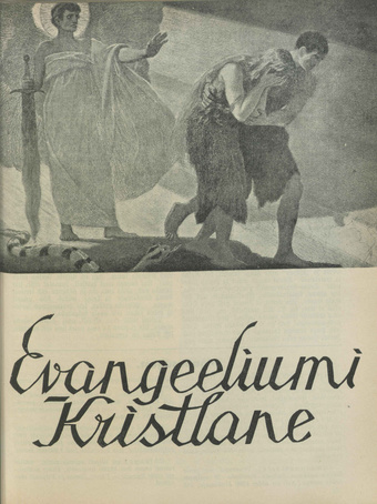 Evangeeliumi Kristlane : Tallinna Immaanueli Evangeeliumi Kristlaste vabausuühingu häälekandja ; 2 1937-01-29