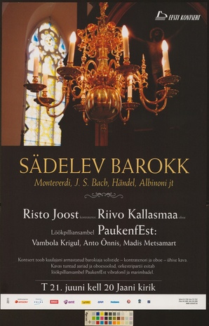 Sädelev barokk : Risto Joost, Riivo Kallasmaa, Paukenfest 