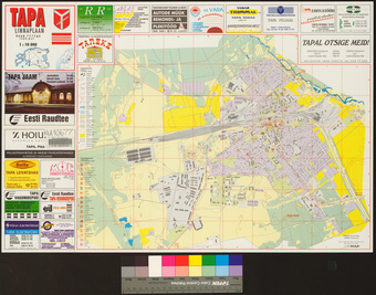 Tapa : linnaplaan = план города = town map 